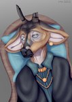 anthro elderly female roe solo zhekathewolf meelury deer mammal new_world_deer roe_deer hi_res