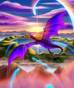 day detailed_background feral horn midair outside solo sun tail plaguedogs123 european_mythology mythology dragon mythological_creature mythological_scalie scalie western_dragon wyvern 2020 absurd_res colorful_theme digital_media_(artwork) hi_res
