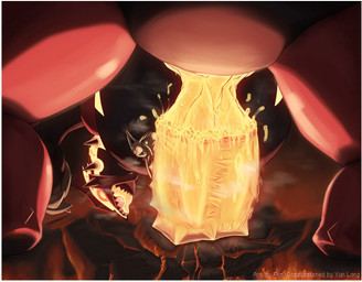 2_penises abdominal_bulge ahegao big_bulge big_penis bodily_fluids border bulge cum dominant excessive_cum excessive_genital_fluids female fucked_silly genital_fluids genitals huge_bulge huge_penis hyper hyper_bulge hyper_genitalia hyper_penis larger_dom lava lava_cum looking_pleasured male male/female mind_break multi_genitalia multi_penis penetration penis penis_shaped_bulge ridiculous_fit size_difference unusual_bodily_fluids unusual_cum unusual_genital_fluids vaginal vaginal_penetration vulva white_border .f_9578 nintendo pokemon generation_3_pokemon generation_5_pokemon generation_6_pokemon groudon legendary_pokemon pokemon_(species) primal_groudon primal_reversion victini absurd_res hi_res