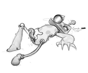 blush bodily_fluids censored_text eyes_closed genital_fluids genitals heart_symbol herm intersex looking_pleasured lying masturbation moan on_back penis shaking shivering solo sweat sweatdrop tentacles unusual_anatomy unusual_genitalia unusual_penis vaginal_fluids vulva shovelynnne glitch_productions the_amazing_digital_circus zooble_(tadc) humanoid living_toy nonbinary_(lore)