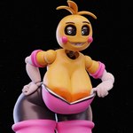 areola areola_slip big_breasts black_sclera breasts clothing cosplay crossover_cosplay female gloves hand_on_breast handwear latex latex_clothing latex_legwear legwear looking_at_viewer machine orange_areola smile solo adri164 five_nights_at_freddy's five_nights_at_freddy's_2 scottgames sega sonic_the_hedgehog_(series) lovetaste_chica rouge_the_bat toy_chica_(fnaf) animatronic avian bird chicken galliform gallus_(genus) phasianid robot 1:1 2024 3d_(artwork) absurd_res crossover digital_media_(artwork) hi_res