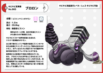 bodily_fluids border cum genital_fluids genitals penis pokedex pokedex_entry pokedex_number red_border simple_background text white_background nikunigushii nintendo pokemon generation_9_pokemon pokemon_(species) varoom absurd_res censored hi_res japanese_text translation_request