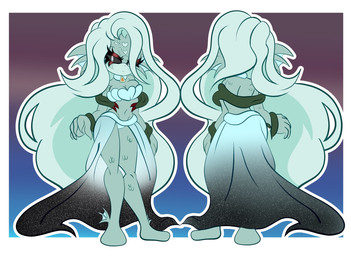 bra clothed clothing eyelashes female fish_fin hair jewelry light_hair long_eyelashes looking_at_viewer necklace scales seashell_bra seaweed solo underwear white_eyes demichan mythology sega sonic_the_hedgehog_(series) fan_character minim_(eggbot15) marine siren digital_media_(artwork) hi_res