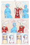 2:3 anthro areola beak big_breasts blue_body blue_eyes breasts brionne carol_(lysergide) casual_chastity chastity_cage chastity_device clothing comic daughter_(lore) delibird dialogue ellipsis english_text eyewear father_(lore) father_and_child_(lore) father_and_daughter_(lore) female fishnet_clothing fishnet_legwear garter_straps generation_2_pokemon generation_7_pokemon genitals glasses green_eyes group harvey_(lysergide) heart_padlock hi_res jerry_(lysergide) legwear lock lysergide male metal_chastity_cage mother_(lore) mother_and_child_(lore) mother_and_daughter_(lore) multicolored_body navel nintendo nipple_tape nipples padlock parent_(lore) parent_and_child_(lore) parent_and_daughter_(lore) pasties phallic_chastity_device pink_areola pink_nipples pink_nose pokemon pokemon_(species) prilly_(lysergide) primarina pussy question_mark smeargle speech_bubble tan_body tape text two_tone_body undressing wide_eyed
