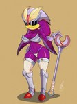 abs anthro armor big_breasts bikini_armor boots breasts clothing female footwear g-string gauntlets gloves hand_on_hip handwear knight legwear melee_weapon muscular muscular_anthro muscular_female non-mammal_breasts shoes smile solo thick_thighs thigh_highs tools unconvincing_armor underwear visor_helmet warrior weapon wide_hips wrench barely_sly sega sonic_and_the_black_knight sonic_riders sonic_storybook_series sonic_the_hedgehog_(series) wave_the_swallow avian bird hirundinid oscine passerine swallow_(bird) 3:4 hi_res