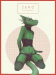 anthro balls belly biped bulge claws clothed clothing corset crossdressing garter_straps genitals girly hi_res kneeling legwear lingerie lizard lundi male pinup pose reptile scalie seductive setheus solo spread_legs spreading stockings tail tail_between_legs topwear underwear undressing