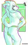 abstract_background absurd_res alexclimax anthro arched_back asriel_dreemurr_(god_form) boss_monster_(undertale) bovid bulge butt caprine clothing geometric_background hands_on_hips hi_res male mammal pinup pose rear_view simple_background solo standing thong undertale undertale_(series) underwear