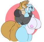 anthro areola asphyxiation belly big_breasts breasts choking duo featureless_breasts female huge_breasts male male/female mature_female narrowed_eyes sex slightly_chubby slightly_chubby_female unknown_artist margaret_(bigppfox1) nick_flynn_(bigppfox1) canid canine demon fox koala mammal marsupial vombatiform hi_res