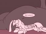 4:3 bound bumpywish cutie_mark dialogue digital_media_(artwork) english_text equid equine feral friendship_is_magic hasbro hi_res horn mammal my_little_pony mythological_creature mythological_equine mythology open_mouth solo speech_bubble talking_feral tentacles text twilight_sparkle_(mlp) winged_unicorn wings