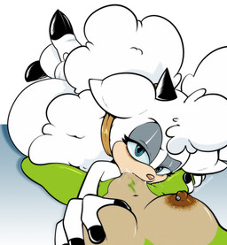 anthro areola blue_eyes bodily_fluids breast_grab breasts cunnilingus duo eyelashes feet female female/female female_pov first_person_view fur genital_fluids genitals hair half-closed_eyes hand_on_breast horn looking_at_viewer lying narrowed_eyes navel nipple_piercing nipples nude on_back on_front open_mouth oral piercing saliva sex simple_background spread_legs spreading vaginal vaginal_fluids vulva white_body white_fur voidsdroids idw_publishing sega sonic_the_hedgehog_(comics) sonic_the_hedgehog_(idw) sonic_the_hedgehog_(series) lanolin_the_sheep_(sonic) surge_the_tenrec afrosoricid bovid caprine domestic_sheep mammal sheep tenrec digital_media_(artwork) hi_res