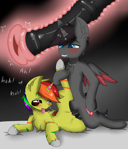 animal_genitalia animal_penis balls black_body black_fur black_hair black_penis blue_eyes blue_pupils blush cervical_contact cervix chest_tuft cutaway cutie_mark duo equine_genitalia equine_penis erection eyebrow_through_hair eyebrows feathered_wings feathers female female_penetrated feral feral_on_feral feral_penetrated feral_penetrating feral_penetrating_feral fur genitals green_body green_eyes green_fur grin hair happy happy_sex heterochromia hooves horn inner_ear_fluff internal internal_vaginal jewelry looking_back male male/female male_penetrating male_penetrating_female medial_ring moan multicolored_eyes multicolored_hair narrowed_eyes necklace open_mouth penetration penile penile_penetration penis penis_in_vagina pupils quadruped rainbow_hair red_eyes seductive sex smile teeth thrusting tongue tongue_out translucent translucent_hair tuft uterus vaginal vaginal_canal vaginal_penetration vulva wings unknown_artist hasbro my_little_pony mythology fan_character equid equine mammal mythological_creature mythological_equine unicorn winged_unicorn digital_drawing_(artwork) digital_media_(artwork) hi_res source_request