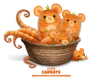 ambiguous_gender basket beady_eyes black_eyes buckteeth carrot chewing container eyes_closed feral food group humor plant pun simple_background teeth vegetable visual_pun whiskers white_background piper_thibodeau food_creature mammal murid murine rat rodent digital_media_(artwork) digital_painting_(artwork) painting_(artwork)