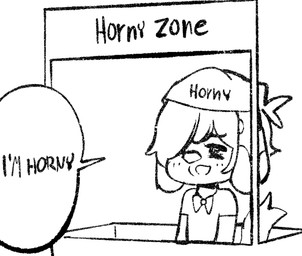 anthro black_text booth bow_tie clothing dialogue dipstick_ears ear_markings floppy_ears fur hair hat headgear headwear humor male multicolored_ears open_mouth shirt sign simple_background solo speech_bubble standing tail text text_on_clothing text_on_hat text_on_headwear topwear white_background doxy marty_(onta) canid canine canis domestic_dog mammal 2025 black_and_white english_text icon meme monochrome reaction_image sketch