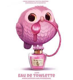 ambiguous_gender bottle claws container feathered_wings feathers feral humor label perfume perfume_bottle pink_body pink_feathers pun simple_background solo text toilet visual_pun white_background wings yellow_eyes piper_thibodeau avian bird owl digital_media_(artwork) digital_painting_(artwork) english_text painting_(artwork) url
