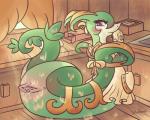 apron blush box clitoris clothing curtains eyelashes female feral flower green_skin inside kitchen looking_at_viewer nintendo nude patohoro pokémon purple_eyes pussy pussy_juice reptile scalie serperior smile snake solo video_games wet window
Rating: Explicit
Score: 10
User: MrPerson95
Date: December 18, 2013