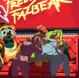 anus backsack balls butt dominant fellatio genitals group hair humanoid_genitalia humanoid_penis licking long_hair male male/male nude oral penile penis sex sitting standing tongue trio udhasi97 five_nights_at_freddy's five_nights_at_freddy's:_security_breach scottgames steel_wool_studios bonnie_(fnaf) glamrock_bonnie_(fnaf) montgomery_gator alligator alligatorid crocodilian humanoid lagomorph mammal reptile scalie 3d_(artwork) absurd_res digital_media_(artwork) hi_res wallpaper