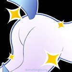 ambiguous_gender butt butt_focus featureless_crotch feral foreground_sparkles legs_together raised_tail simple_background solo sparkles sparkling_character sticker tail transparent_background somethingstarry nintendo pokemon absol generation_3_pokemon mammal pokemon_(species) 1:1 alpha_channel