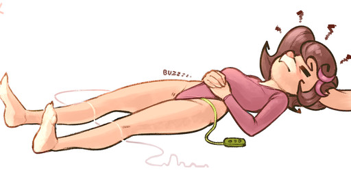 anthro barefoot biped buzzing clothed clothing egg_vibrator emanata eyes_closed feet female leotard line_tail long_tail lying masturbation on_back onomatopoeia penetration pink_nose sex_toy sex_toy_in_vagina sex_toy_insertion simple_background solo sound_effects tail text thin_tail vaginal vaginal_penetration vibrator vibrator_controller vibrator_in_vagina wick_(artist) maisie_whisk house_mouse mammal mouse murid murine rodent 2019 artist_name