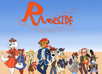anthro brown_body brown_fur feathers female fur group male white_body white_feathers wild_west sticostudios 101_dalmatian_street 101_dalmatians air_bud alice_in_wonderland amphibia_(series) bluey_(series) chicken_little_(2005) disney ducktales ducktales_(2017) the_lion_guard the_lion_king ace_cluck bluey_heeler dinah_(alice_in_wonderland) donald_duck dylan_(101_dalmatians) hop_pop hope_(santa_paws) kion_(the_lion_guard) oswald_the_lucky_rabbit santa_paws amphibian anatid anseriform australian_cattle_dog avian bird canid canine canis cattledog chicken dalmatian domestic_cat domestic_dog duck felid feline felis frog galliform great_pyrenees herding_dog lagomorph leporid lion livestock_guardian_dog mammal molosser mountain_dog pantherine pastoral_dog phasianid rabbit hi_res