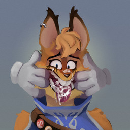 ahegao anthro bodily_fluids clothing cum cum_in_mouth cum_inside cum_on_face female forced genital_fluids gloves hand_on_head handwear looking_at_viewer looking_pleasured makeup piercing running_makeup smile solo daki_woo epic_games fortnite fortnite_concept_skin mammal rodent sciurid 1:1 absurd_res detailed digital_drawing_(artwork) digital_media_(artwork) hi_res