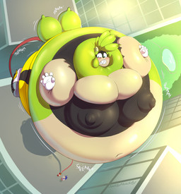 anthro belly big_belly body_inflation duo expansion female floating helium_inflation hose hose_inflation huge_belly inflation male male/female zetamath idw_publishing sega sonic_the_hedgehog_(comics) sonic_the_hedgehog_(idw) sonic_the_hedgehog_(series) sonic_the_hedgehog surge_the_tenrec afrosoricid eulipotyphlan hedgehog mammal tenrec hi_res