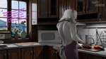 anthro apron butt clothing cooking eyewear glasses horn kitchen male music solo sunny_day sweet_hunter samzan_(modeler) blender_cycles deltarune undertale_(series) ralsei bovid caprine goat mammal 16:9 3d_(artwork) blender_(artwork) digital_media_(artwork) hi_res widescreen