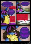 2014 anthro blue_body blue_fur canid canine comic dialogue digital_media_(artwork) english_text fan_character fur generation_4_pokemon hair hi_res lucario male mammal nintendo pokemon pokemon_(species) redimplight solo text vetom