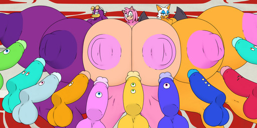 big_breasts big_penis blue_eyes breasts female fur genitals green_eyes group huge_breasts huge_penis hyper hyper_breasts male male/female orange_body penis pink_body purple_body purple_fur wings necrobern sega sonic_riders sonic_the_hedgehog_(series) amy_rose rouge_the_bat wave_the_swallow alien avian bat bird blue_wisp_(sonic) crimson_wisp_(sonic) cyan_wisp_(sonic) eulipotyphlan green_wisp_(sonic) hedgehog hirundinid humanoid indigo_wisp_(sonic) mammal orange_wisp_(sonic) oscine passerine pink_wisp_(sonic) swallow_(bird) white_wisp_(sonic) wisp_(sonic) yellow_wisp_(sonic) hi_res