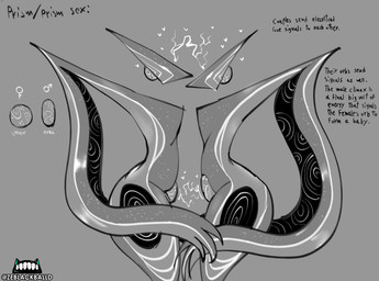 ambiguous/ambiguous ambiguous_gender biped duo electricity female_symbol floating_head gender_symbol hand_holding heart_symbol hearts_around_head humanoid_on_humanoid intraspecies male_symbol not_furry symbol text unusual_anatomy ze_blackball.d the_prism_lady alien alien_humanoid humanoid 2026 digital_media_(artwork) english_text greyscale monochrome