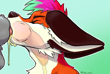 anthro bodily_fluids brown_body brown_fur deep_throat drinking drinking_urine duo eyes_closed fur genital_fluids genitals grey_body grey_fur knot knotted_penis knotting male male/male oral oral_knotting oral_penetration orange_body orange_fur peeing peeing_inside penetration penis pink_penis urine urine_in_mouth urine_in_throat watersports white_body white_fur x-ray_view vikas canid canine fox mammal hi_res
