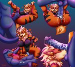 abs absurd_res after_oral after_sex anthro anus arcanine ball_suck balls big_balls big_breasts big_butt big_pecs big_penis blush bodily_fluids bouncing_balls bouncing_breasts breasts butt cal_(sinarts) canid cheek_tuft chest_tuft clenched_teeth cowgirl_position crouching cum dragon duo ear_tuft ejaculation erection excessive_cum excessive_genital_fluids facial_tuft female fluffy fluffy_hair from_front_position fucked_silly fur fur_markings garchomp generation_1_pokemon generation_4_pokemon genital_fluids genitals hair hand_on_abs hand_on_leg hand_on_thigh heart_eyes heart_symbol hi_res holding_leg inner_ear_fluff kiera_(sinarts) leaking_cum leaking_precum leaking_pussy leg_tuft looking_pleasured male male/female mammal markings mating_press motion_lines multiple_poses multiple_positions muscular muscular_male mythological_creature mythological_scalie mythology nintendo nipples on_bottom on_top open_mouth oral orange_body pecs penetration penile penis penis_on_face penis_on_pussy penis_worship pokemon pokemon_(species) pose precum purple_body saliva saliva_string scalie sex sharp_teeth simple_background sinarts smile spikes spikes_(anatomy) spread_butt spread_legs spreading sucking sweat tail teasing teeth thick_thighs tongue tuft vaginal vaginal_fluids vaginal_penetration vein veiny_penis wet wet_penis