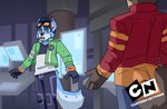 alternate_costume clothing_swap male arch3y ben_10 cartoon_network generator_rex canid canine canis domestic_dog mammal hi_res