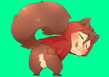after_anal after_sex anthro anus backsack balls bangs blush bodily_fluids bottomless brown_body brown_eyes brown_fur buckteeth butt clothed clothing cum cum_in_ass cum_inside fluffy fluffy_tail fucked_silly fur genital_fluids genitals hoodie hoodie_only leaking_cum long_tail male raised_tail semi-anthro simple_background smile solo spread_butt spreading standing tail teeth topwear topwear_only hentaib alvin_and_the_chipmunks alvin_and_the_chipmunks_(live-action) alvin_seville chipmunk ground_squirrel mammal rodent sciurid absurd_res hi_res