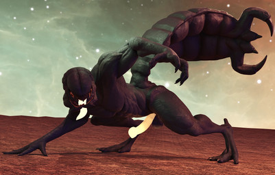 abs arthropod_abdomen balls digitigrade eyeless genitals glowing glowing_genitalia glowing_penis glowing_tongue male mandibles muscular muscular_male penis pose solo tongue vein veiny_penis sneakyphox chocoscorner_(modeler) void_wyvern_(sneakyphox) alien alien_humanoid arthropod humanoid 3d_(artwork) absurd_res blender_(artwork) digital_media_(artwork) hi_res pinup