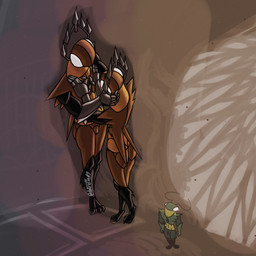 2_fingers 4_fingers abs anthro bodily_fluids bottomwear clothing coat crown fingers gloves group handwear headgear male male/male shorts tailcoat tears topwear trio white_eyes yellow_body detrefle13 cogwork_dancer green_prince_(hollow_knight:_silksong) arthropod automaton humanoid 1:1 hi_res