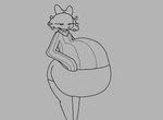 ambiguous_anthro ambiguous_gender ambiguous_prey annoyed anthro anthro_pred belly belly_reduction big_belly big_butt biped black_nose black_text blep blinking blush blush_lines burping butt butt_expansion closed_frown closed_smile clothed clothed_ambiguous clothed_anthro clothing clothing_pull compression_sound_effect contextual_arrow cracking crunch crushing_sound_effect death digestion digestion_sequence directional_arrow ears_down expansion exposed_belly extended_sound_effect fake_deer_ears fake_ears fatal_vore floating_whiskers frown fully_inside green_text grey_background half-closed_eyes hand_on_belly hand_on_own_belly huge_belly huge_butt legwear long_sleeves looking_aside monotone_background mouth_closed narrowed_eyes navel no_underwear open_frown open_mouth partially_clothed partially_clothed_ambiguous partially_clothed_anthro pattern_clothing pattern_sweater pattern_topwear paw_pose pivoted_ears pointy_ears pose prick_ears pulling_down_top rapid_digestion same_size_vore simple_background sleeves_past_wrists smile soft_vore solo sound_effect_variant sound_effects standing striped_clothing striped_sweater striped_topwear stripes sweater sweater_pull text thick_thighs thigh_expansion thigh_highs tight_clothing tight_legwear tight_sweater tight_thigh_highs tight_topwear tongue tongue_out topwear topwear_pull torn_clothing torn_legwear torn_thigh_highs unimpressed unseen_prey vore vowelless vowelless_sound_effect weight_gain tcsrjx eclair_(tcsrjx) domestic_cat felid feline felis mammal 2023 2d_animation animated digital_drawing_(artwork) digital_media_(artwork) english_description english_text frame_by_frame greyscale monochrome portrait short_playtime three-quarter_portrait male_(lore)