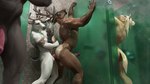 16:9 4k absurd_res anal anal_penetration anthro anthro_on_anthro anthro_penetrated anthro_penetrating anthro_penetrating_anthro antlers balls bathing brown_body brown_fur butt communal_shower deer detailed_background duo equid equine fur genitals hi_res horn horn_grab horse intraspecies larger_male larger_penetrated male male/male male_penetrated male_penetrating male_penetrating_male mammal mickey_the_retriever nipples nude nude_male open_mouth penetration penile penile_penetration penis penis_in_ass pink_penis public public_erection public_nudity public_sex public_shower sex shower shower_room shower_sex shower_wall_partition showering showering_together size_difference small_dom_big_sub smaller_male smile tail tail_pull white_body white_fur widescreen