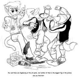 activity_book anthro beak clothing college group jacket letterman_jacket male school simple_background tail text topwear white_background fredryk_phox nintendo paintchat star_fox star_fox_crashes_the_art_party andross falco_lombardi fox_mccloud avian bird canid canine fox mammal english_text monochrome