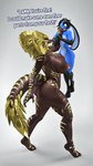 anthro asphyxiation blue_body blue_fur choking crazy_eyes dark_body dark_skin duo female female/female forearms fur lifting_up neck_grab scaled_forearms scaled_legs scales threatening threatening_violence conditional_dnp domibun bom39_(modeler) capcom monster_hunter mythology domi_(domibun) dragon elder_dragon kulve_taroth lagomorph leporid mammal monster mythological_creature mythological_scalie rabbit scalie 3d_(artwork) absurd_res digital_media_(artwork) hi_res source_filmmaker_(artwork)