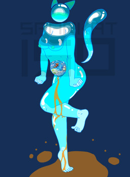 bladder_bulge bodily_fluids breasts female frutiger_aero genital_fluids genitals nipples nude nude_female omorashi pee_desperation peeing solo translucent translucent_belly urine vulva sparkat150 aquatic clownfish fish humanoid pomacentrid absurd_res alpha_channel hi_res