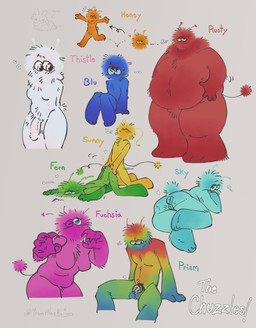 andromorph anthro anus balls chastity_cage chastity_device chuzzle chuzzle_deluxe female fuzzy fuzzy_balls genitals gynomorph gynomorph/male intersex intersex/male male overweight overweight_male puffy_anus mightnotbemod electronic_arts popcap_games hi_res