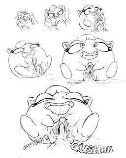big_vulva bodily_fluids body_size_growth clitoral clitoral_rubbing cum duo ejaculation female genital_fluids genitals growing growth growth_sequence gushing hyper hyper_genitalia hyper_vulva macro male male/female micro penetration penis sex size_transformation sound_effects transformation unbirthing vaginal vaginal_fluids vaginal_squirting vein veiny_penis vore vulva bibble.bobble nintendo pokemon gardevoir generation_1_pokemon generation_3_pokemon humanoid jigglypuff pokemon_(species) absurd_res hi_res monochrome