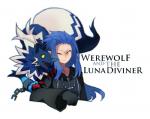 blue_body blue_fur blue_hair claws clothed clothing cuff_(restraint) duo fur gloves hair handwear male multicolored_body multicolored_fur red_claws restraints scar shackles simple_background two_tone_body two_tone_fur white_body white_fur yellow_eyes disney kingdom_hearts square_enix saix_(kingdom_hearts) canid canine canis heartless human mammal werewolf_(kingdom_hearts) wolf