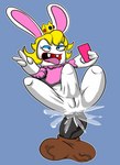 animal_genitalia animal_penis balls big_penis disembodied_penis duo equine_genitalia equine_penis female genitals male male/female penis pussy size_difference artybear mario_bros mario_plus_rabbids_kingdom_battle nintendo raving_rabbids rayman_(series) ubisoft rabbid_peach lagomorph mammal rabbid absurd_res crossover hi_res