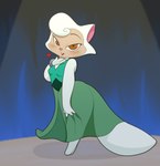 absurd_res anthro bedroom_eyes blush bracelet cats_don't_dance clothing domestic_cat dress felid feline felis female four-pundo heart_symbol hi_res jewelry looking_at_viewer mammal narrowed_eyes sawyer_(cats_don't_dance) seductive solo spotlight stage warner_brothers