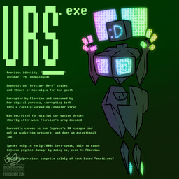 black_body character_bio clothing code disembodied_vulva double_v_sign emoticon female floating_arms floating_genitalia floating_head floating_legs floating_torso footwear genitals gesture hair hand_gesture high_heels low_poly multicolored_body multicolored_hair nude nude_female rainbow_body rainbow_genitals rainbow_hair rgb rgb_lighting shoes solo square_areola square_breasts square_head square_vulva text v_sign vulva frooby computer_virus_(species) digital_creature humanoid absurd_res english_text hi_res signature