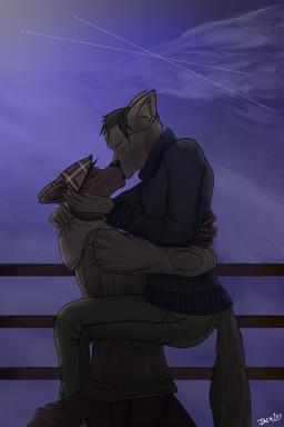 aircraft airplane anthro beret brown_fur canine cloud couple cuddling duo eyes_closed fence french_kissing fur hat hug jacket jackiry kissing male male/male mammal outside piercing sky wolf
Rating: Safe
Score: 9
User: jackburned
Date: November 14, 2014 aircraft airplane anthro beret brown_fur canine cloud couple cuddling duo eyes_closed fence french_kissing fur hat hug jacket jackiry kissing male male/male mammal outside piercing sky wolf
Rating: Safe
Score: 9
User: jackburned
Date: November 14, 2014