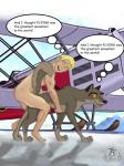 aircraft airplane anal balto balto_(series) bestiality blonde_hair canid canine canis comic_sans dialogue digitigrade duke_(balto) duo english_text exclamation_point eyes_closed feral feral_penetrated hair human human_on_feral hybrid interspecies male male/male male_on_feral male_penetrated male_penetrating male_penetrating_male mammal nude open_mouth outside penetration plantigrade radixpanther raised_heel sex smile text thought_bubble tiptoes universal_studios vehicle watermark wings wolf wolfdog