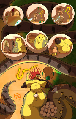 anthro big_breasts big_tail big_vulva bodily_fluids breast_growth breasts egg female forced forced_transformation genital_fluids genitals growth huge_breasts huge_tail hyper hyper_breasts hyper_tail leaking_pussy_juice leaking_vagina long_tail oviposition pregnant pregnant_anthro pregnant_female tail transformation transformation_through_magic unbirthing vaginal vore vulva wide_hips thedarkjudge96 anaconda boa_(snake) boinae ghost reptile scalie snake spirit absurd_res hi_res