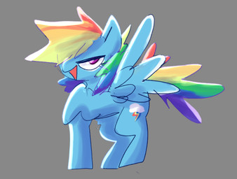 blue_wings cutie_mark eyelashes eyelashes_through_hair feathered_wings feathers female female_feral feral hair hooves looking_at_viewer mane medium_mane medium_tail multicolored_mane multicolored_tail open_mouth open_smile purple_eyes quadruped rainbow_mane rainbow_tail raised_hoof red_mouth simple_background smile smiling_at_viewer solo spread_wings standing tail translucent translucent_hair wings critterzone13 friendship_is_magic hasbro my_little_pony mythology rainbow_dash_(mlp) equid equine mammal mythological_creature mythological_equine pegasus 2022 colored_sketch digital_drawing_(artwork) digital_media_(artwork) full-length_portrait portrait shaded sketch